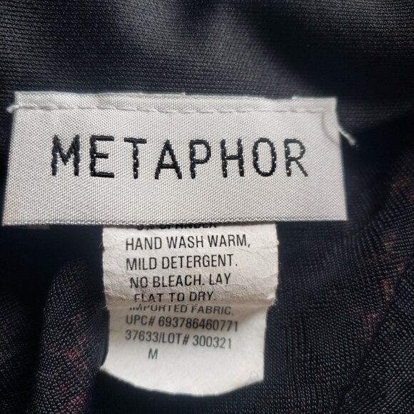 Metaphor 90s Womens‎ Floral Beaded Top Set Size M Nature Fairy Whimsical Boho - Picture 6 of 9